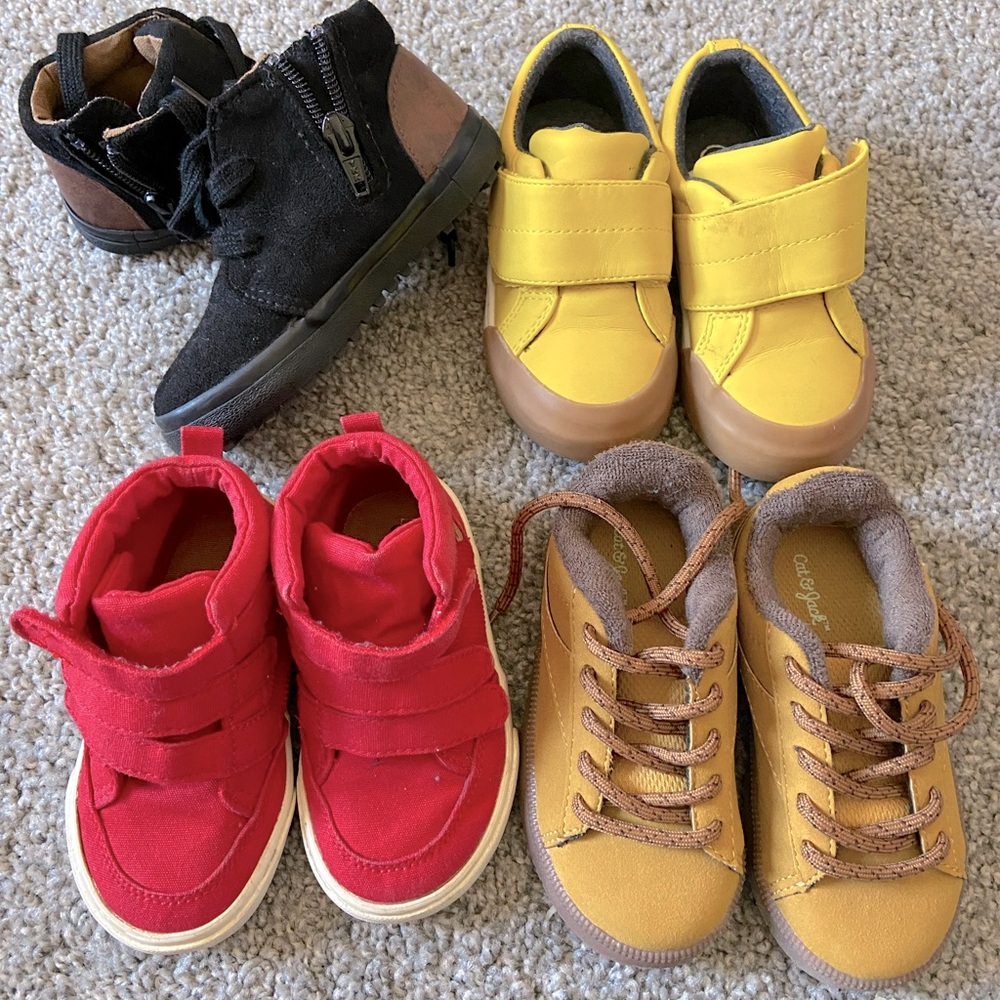 Lot of Boys Shoes - Size Toddler 7.
